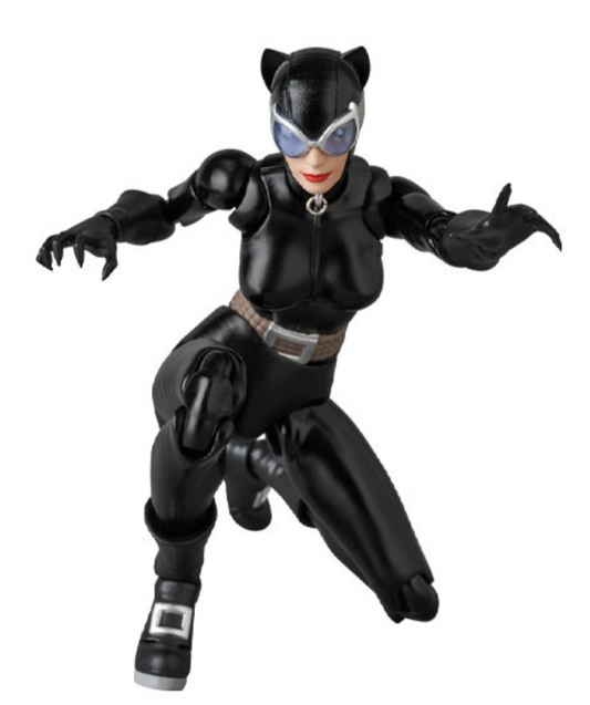 Action figure of Catwoman in black costume on a white background Catwoman: Hush Edition (No. 123) 1/12 Scale Collectible Action Figure