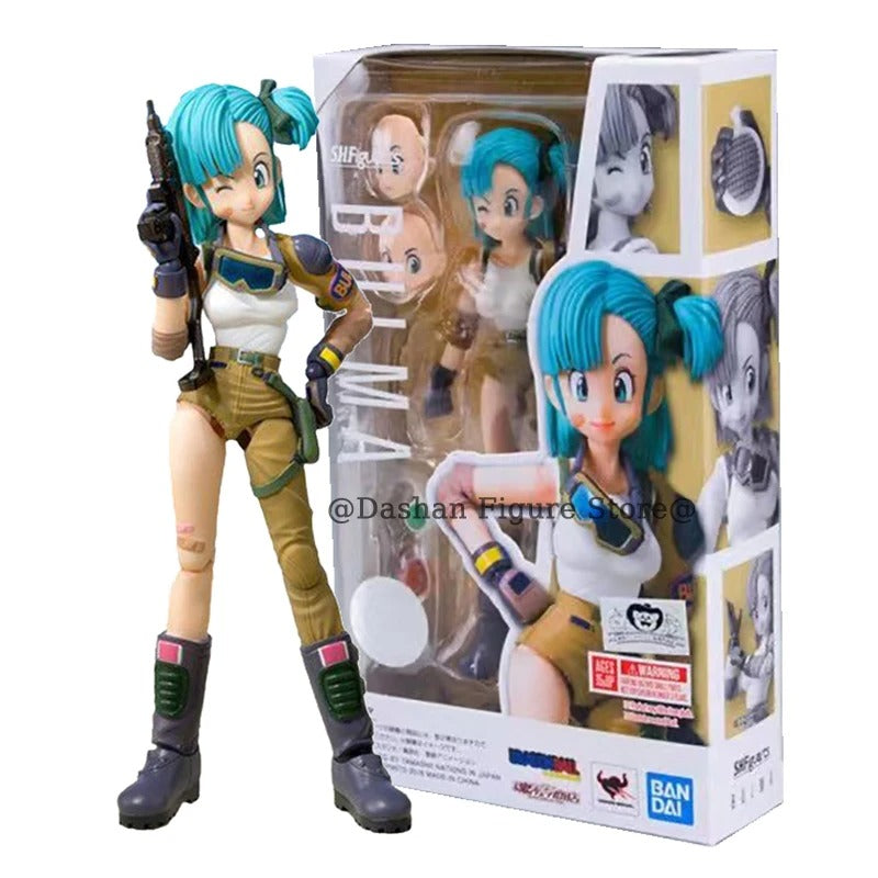 Bandai S.H.Figuarts Original Dragon Ball: Bulma Authentic Premium Action Figure