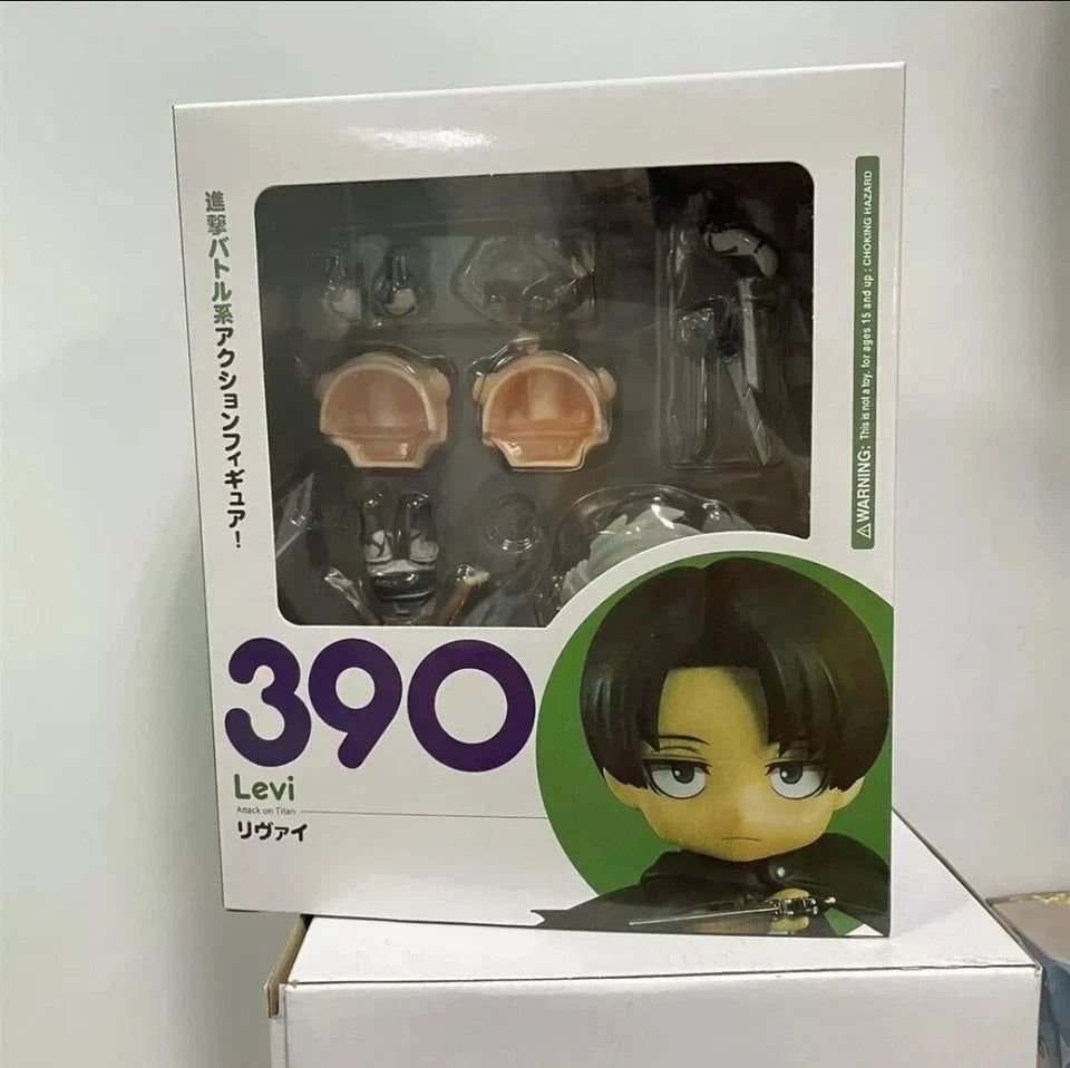 Attack on Titan: Levi Ackerman (Nendoroid No.390) Authentic Fully Articulated Premium Chibi Figure by Good Smile Company