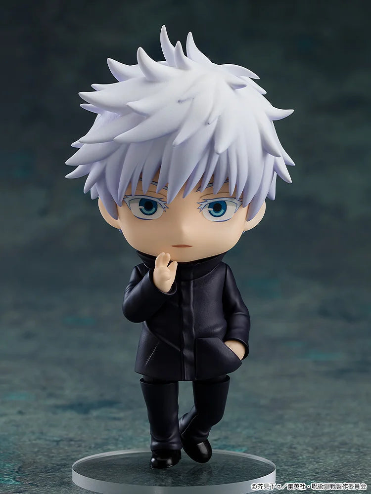 Jujutsu Kaisen Nendoroid No. 1528 Satoru Gojo Authentic 10cm Chibi Action Figure – Modern World's Strongest Sorcerer Edition