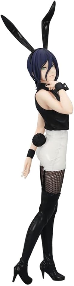 Chainsaw Man Reze Authentic 27cm BiCute Bunnies Figure – Real Fabric Fishnet Tuxedo Costume Movie Statue by FuRyu