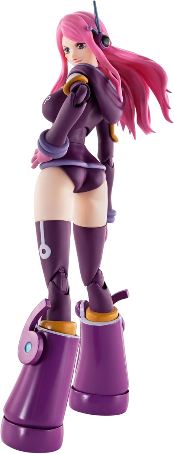 One Piece: Jewelry Bonney (Future Island Egghead Ver.) Authentic S.H. Figuarts Fully Articulated Action Figure by Bandai Spirits