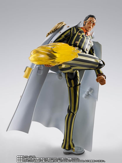 One Piece: Borsalino Kizaru (Future Island Egghead Ver.) Authentic S.H. Figuarts Fully Articulated Action Figure by Bandai Spirits