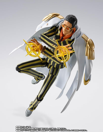 One Piece: Borsalino Kizaru (Future Island Egghead Ver.) Authentic S.H. Figuarts Fully Articulated Action Figure by Bandai Spirits