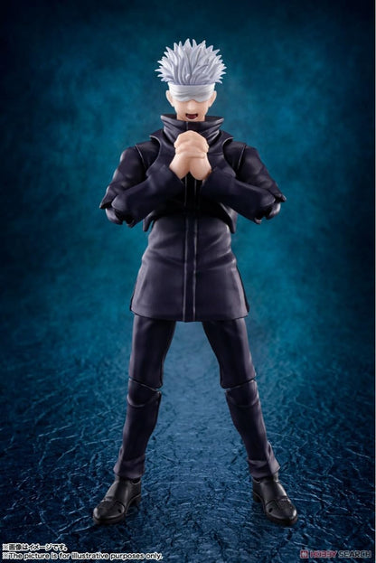 Jujutsu Kaisen 0: The Movie S.H.Figuarts Satoru Gojo Authentic 16cm Articulated Action Figure – Prequel Special Grade Sorcerer Edition