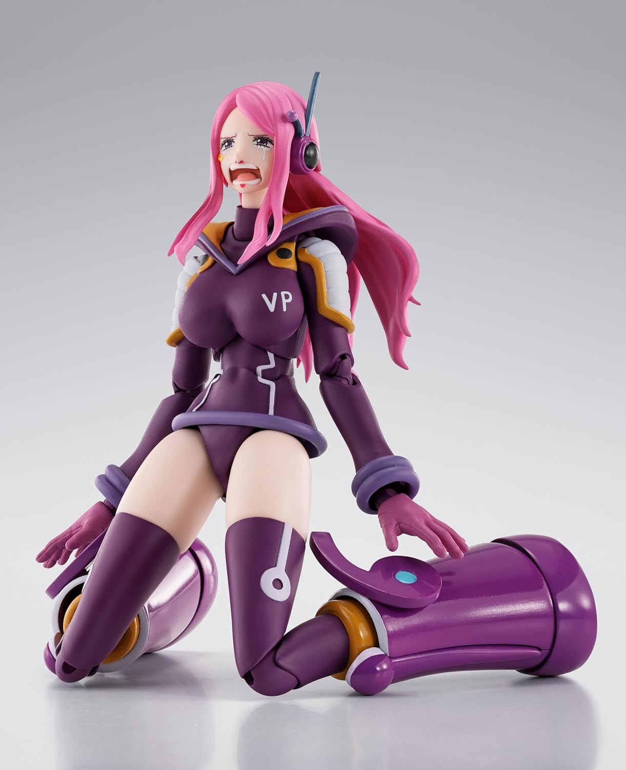 One Piece: Jewelry Bonney (Future Island Egghead Ver.) Authentic S.H. Figuarts Fully Articulated Action Figure by Bandai Spirits