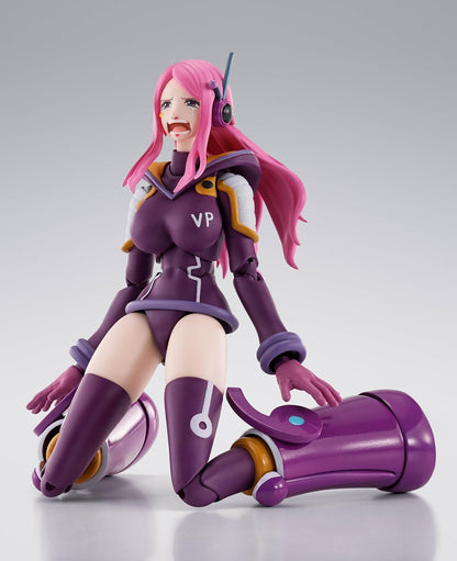 One Piece: Jewelry Bonney (Future Island Egghead Ver.) Authentic S.H. Figuarts Fully Articulated Action Figure by Bandai Spirits