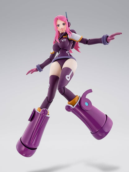 One Piece: Jewelry Bonney (Future Island Egghead Ver.) Authentic S.H. Figuarts Fully Articulated Action Figure by Bandai Spirits