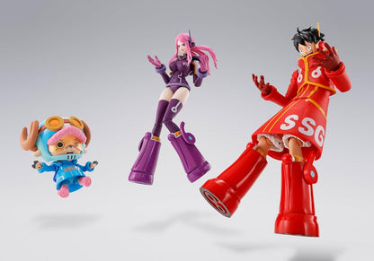 One Piece: Jewelry Bonney (Future Island Egghead Ver.) Authentic S.H. Figuarts Fully Articulated Action Figure by Bandai Spirits