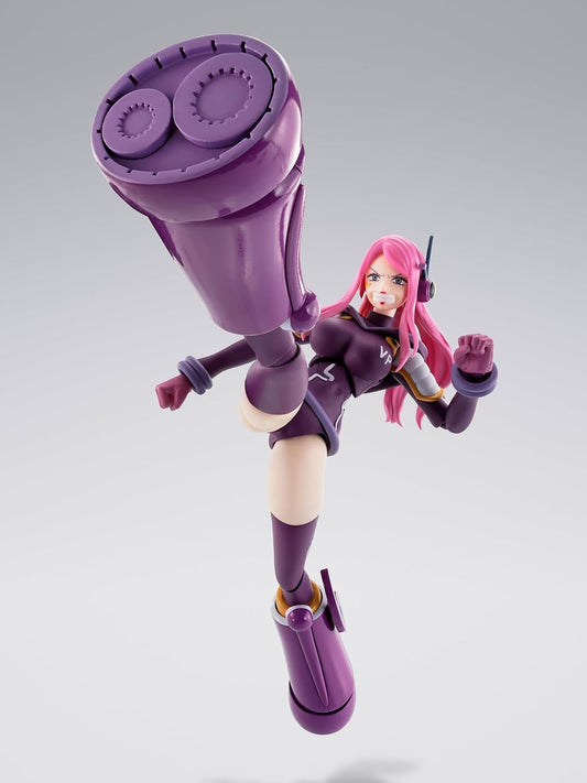 One Piece: Jewelry Bonney (Future Island Egghead Ver.) Authentic S.H. Figuarts Fully Articulated Action Figure by Bandai Spirits