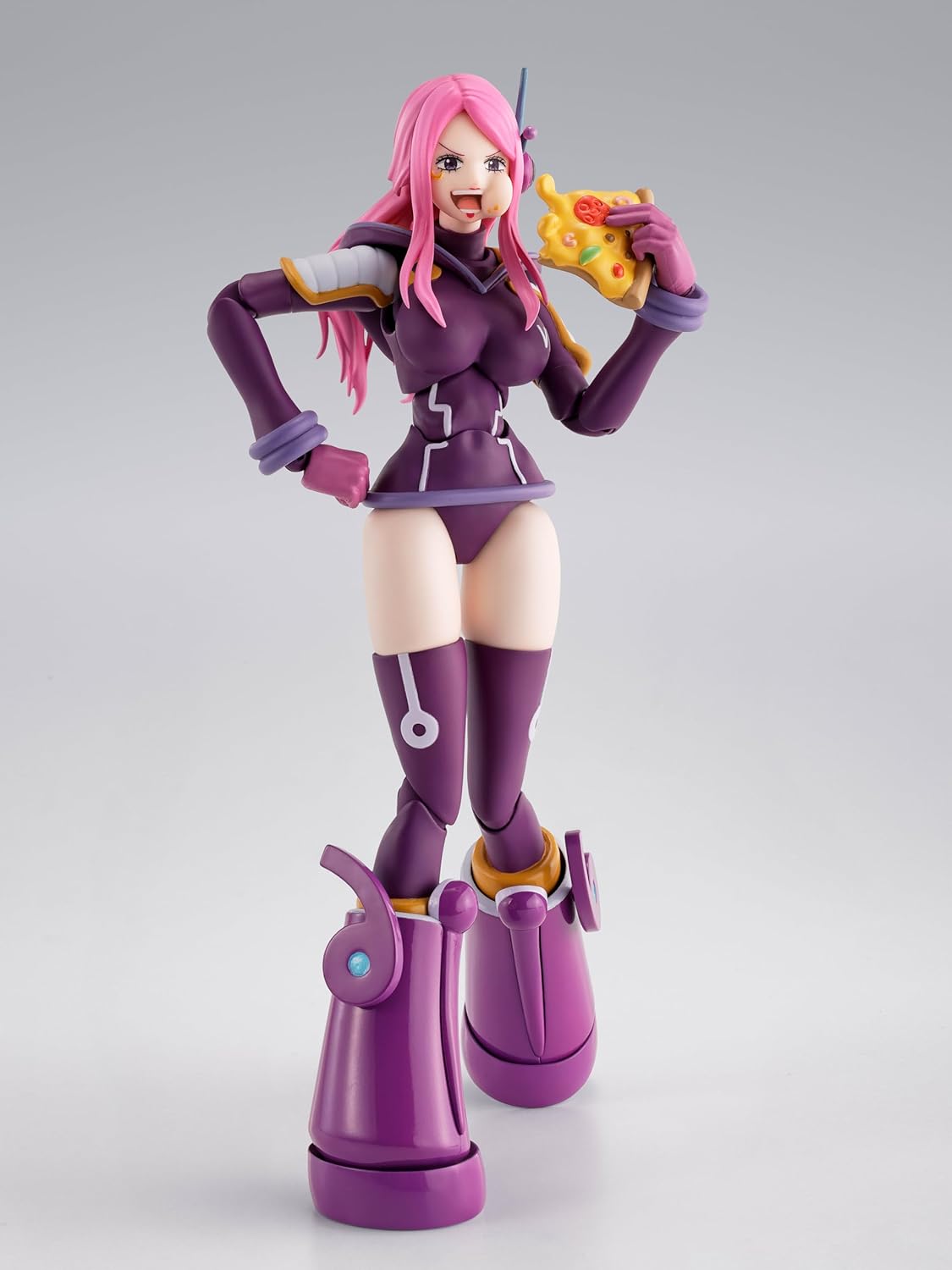 One Piece: Jewelry Bonney (Future Island Egghead Ver.) Authentic S.H. Figuarts Fully Articulated Action Figure by Bandai Spirits