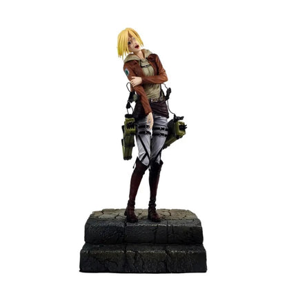 Statue of a character on a white background Attack on Titan: Annie Leonhart (Scout Regiment Veteran Edition) 28cm Premium Anime Scale Figure Statue