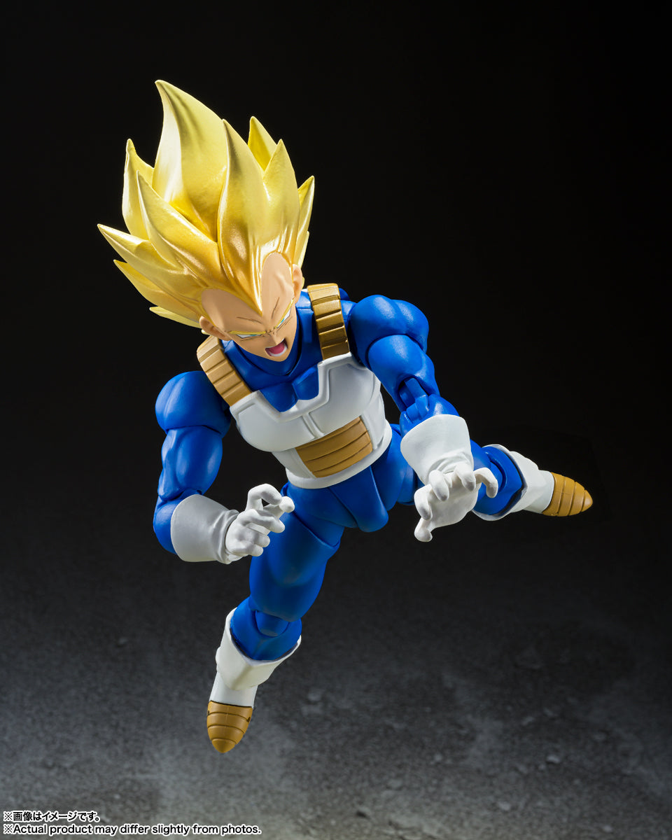Bandai S.H.Figuarts Dragon Ball Z: Vegeta Awakened Super Saiyan Blood Authentic Premium Action Figure