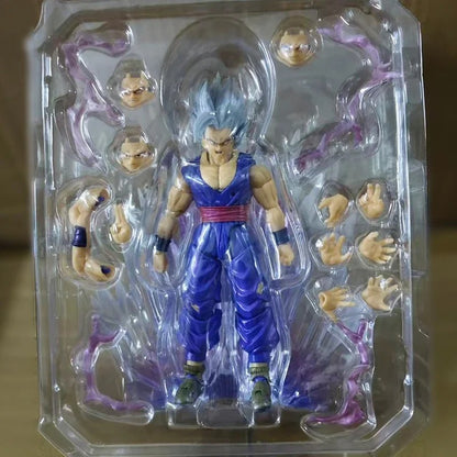 Action figure in packaging with interchangeable parts Bandai S.H.Figuarts Dragon Ball Super: Super Hero Son Gohan Beast Authentic Premium Event Exclusive Action Figure 5