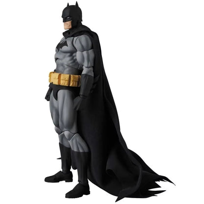 Batman action figure with a black cape on a white background Batman: Hush (Black Version) 1/12 Scale Collectible Action Figure by CT Toys