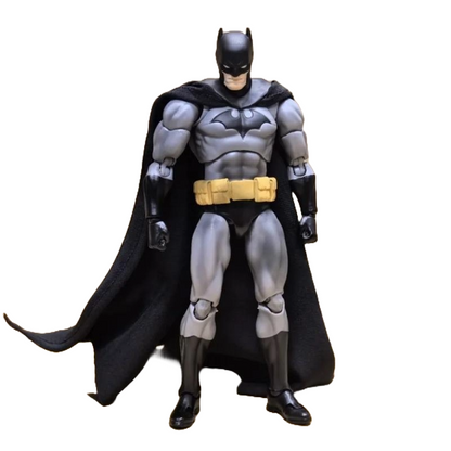 Batman action figure on a white background Batman: Hush (Black Version) 1/12 Scale Collectible Action Figure by CT Toys
