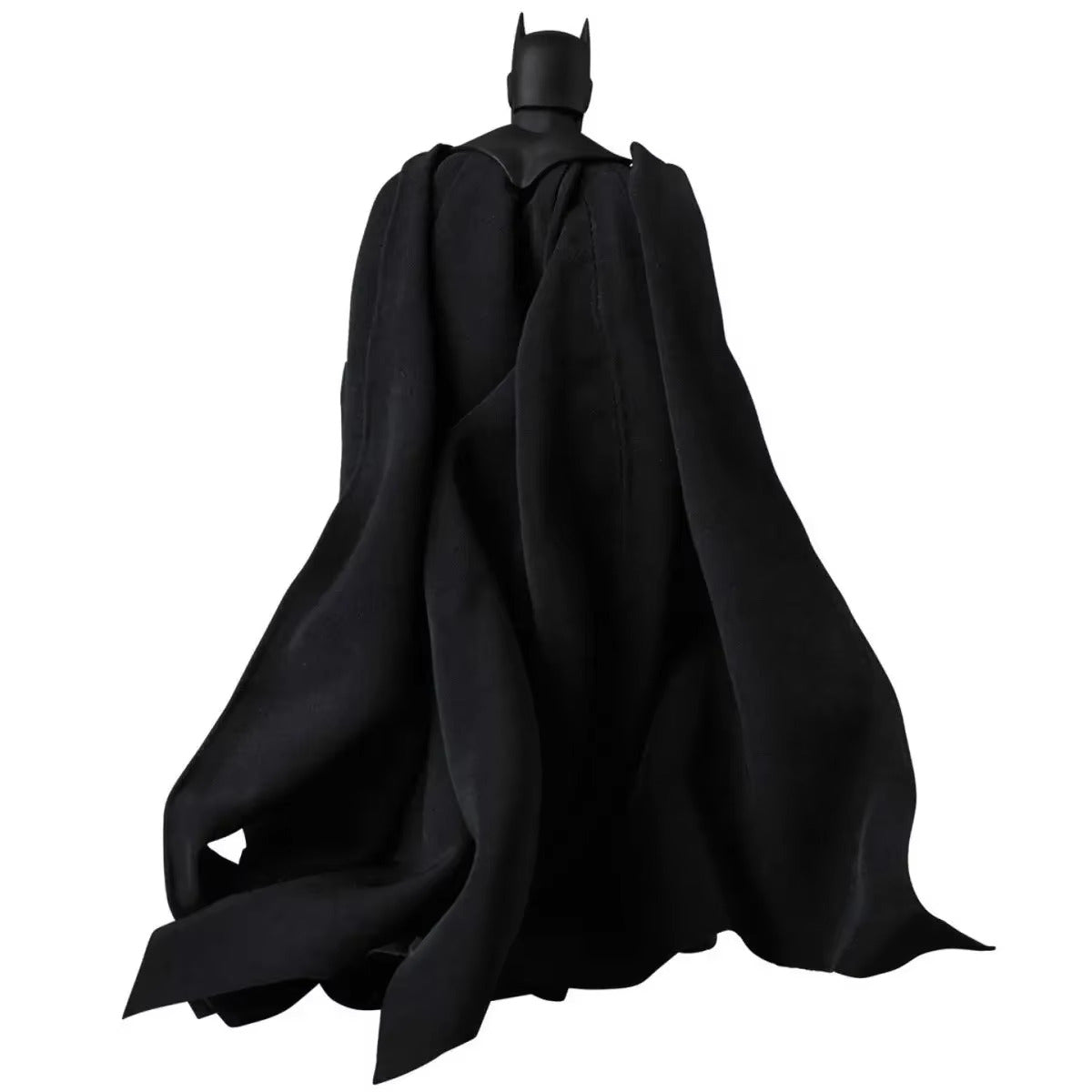 Black superhero costume with cape on a white background Batman: Hush (Black Version) 1/12 Scale Collectible Action Figure by CT Toys