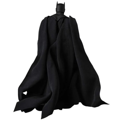 Black superhero costume with cape on a white background Batman: Hush (Black Version) 1/12 Scale Collectible Action Figure by CT Toys