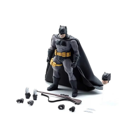 Batman action figure with accessories on a white background Batman: The Dark Knight Returns "Night Ranger" Collectible Action Figure by Joy Man Toys (JM004)