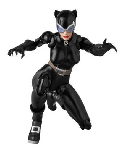 Action figure of Catwoman in black costume on a white background Catwoman: Hush Edition (No. 123) 1/12 Scale Collectible Action Figure