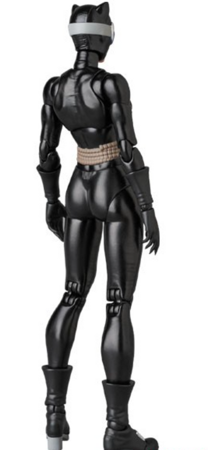 Black cat-like figure with a white mask on a white background Catwoman: Hush Edition (No. 123) 1/12 Scale Collectible Action Figure