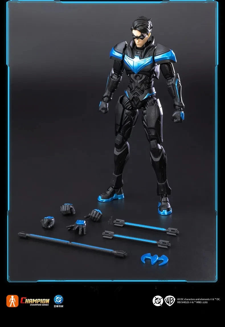 DC Comics Nightwing (Shining Version) 1/12 Scale Precision Assembly Figure by Blokees set