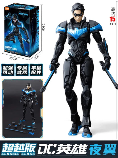 DC Comics Nightwing (Shining Version) 1/12 Scale Precision Assembly Figure by Blokees box
