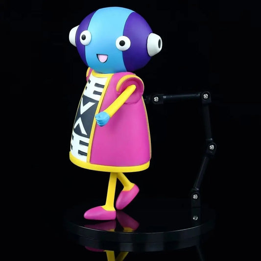 Colorful figurine with a black stand on a dark background Dragon Ball Super: Grand Zeno (Zen-Oh) 14cm Premium Vinyl Figure