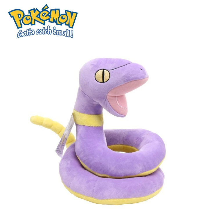 Official Pokémon Ekans Premium Cotton Plush by Titantoons – 8.5-Inch