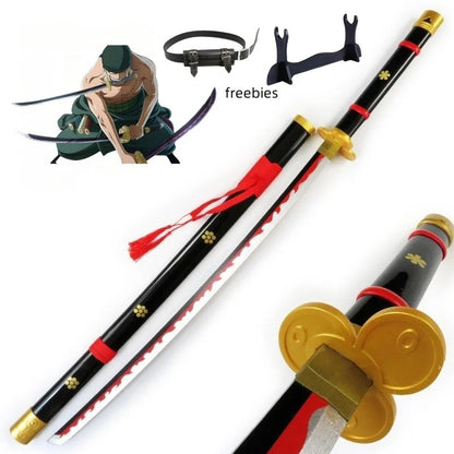 One Piece: Roronoa Zoro 41-Inch Authentic Replica Bamboo Katana