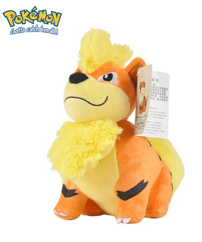 Official Pokémon Growlithe Premium Cotton Plush by Titantoons – 10-Inch
