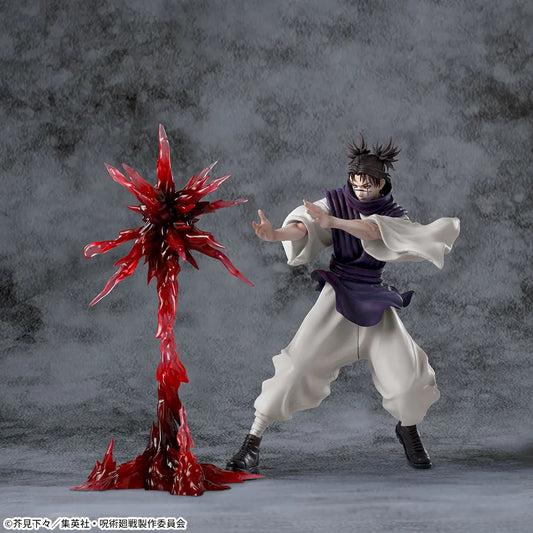 Action figure of a character with a red, spiky object on a white background JUJUTSU KAISEN Choso Authentic SEGA Luminasta Prize Figure – Culling Game Arc Supernova Edition Blood Manipulation Statue
