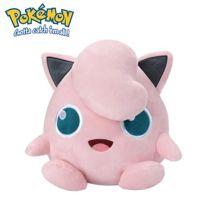 Official Pokémon Jigglypuff Premium Cotton Plush by Titantoons – 8-Inch