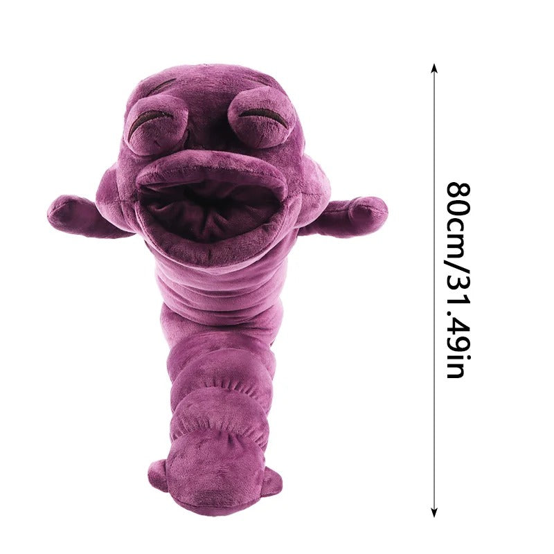 Purple plush toy with dimensions indicated on a white background Jujutsu Kaisen Toji Fushiguro Inventory Cursed Spirit Authentic Huggable Plush Doll – "Ugly Treasure" Special Grade Cosplay Companion & Room Decor Plush 