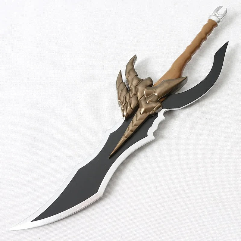 Solo Leveling 61cm Premium Wooden Replica Dagger – Authentic Shadow Monarch Cosplay & Display Weapons (Knight Killer & Kasaka's Venom Fang Variants)
