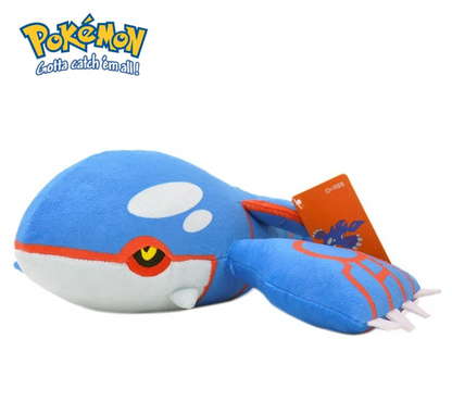 Official Pokémon Kyogre Premium Cotton Plush by Titantoons – 12.5-Inch