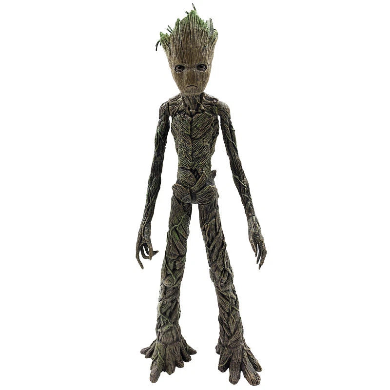 Groot action figure on a white background Marvel Guardians of the Galaxy Groot 1/6 Scale Premium Figure by Empire Toys