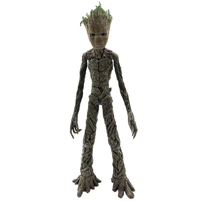 Groot action figure on a white background Marvel Guardians of the Galaxy Groot 1/6 Scale Premium Figure by Empire Toys