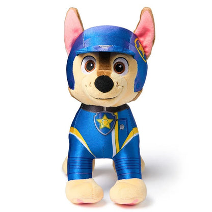 Plush toy resembling a character from a popular children's show on a white background Official PAW Patrol Ultimate Rescue Squad 6-Pack Bundle – Uniform Edition Premium Cotton Plush Set by Titantoons