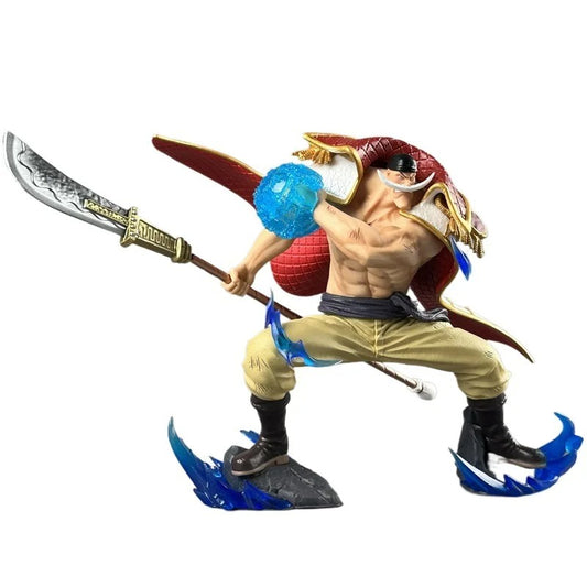 One Piece: Four Emperors Whitebeard Edward Newgate 13cm Premium Figure – Marineford Climax Battle Edition