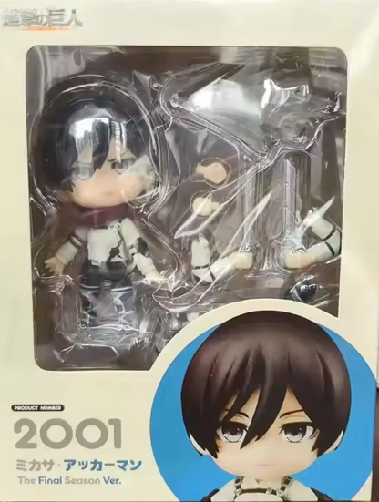 Attack on Titan: Mikasa Ackerman (The Final Season - Nendoroid No.2001) Authentic Fully Articulated Chibi Figure by Good Smile Company