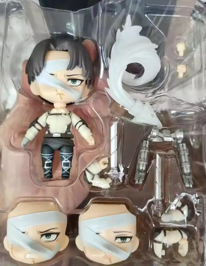 Attack on Titan: Levi Ackerman (The Final Season - Nendoroid No.2002) Authentic Fully Articulated Chibi Figure by Good Smile Company