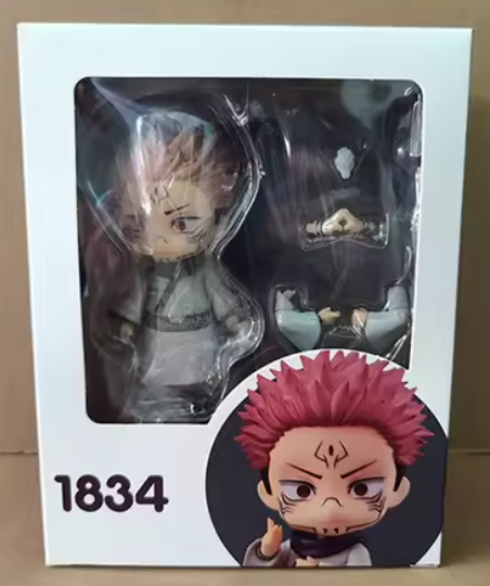 Jujutsu Kaisen 0 Nendoroid No. 1834 Satoru Gojo Authentic 10cm Chibi Action Figure – Movie Prequel White Bandage Edition