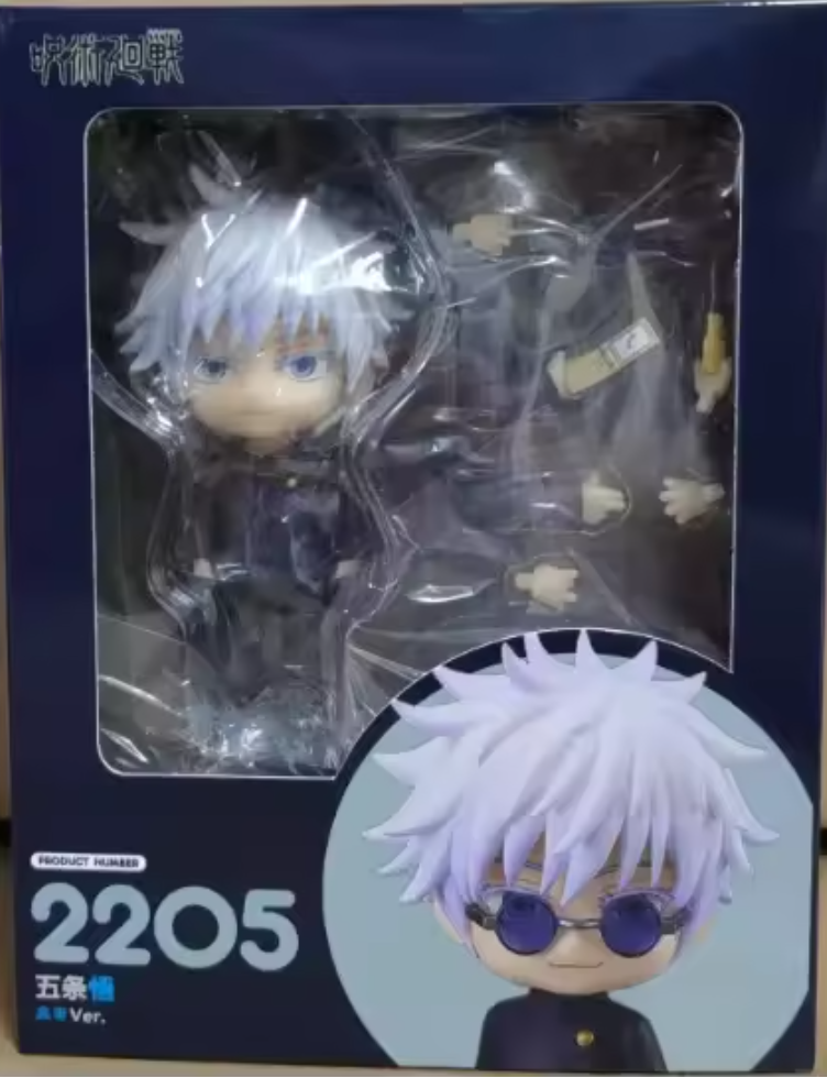 Jujutsu Kaisen Nendoroid No. 2205 Satoru Gojo Authentic 10cm Chibi Action Figure