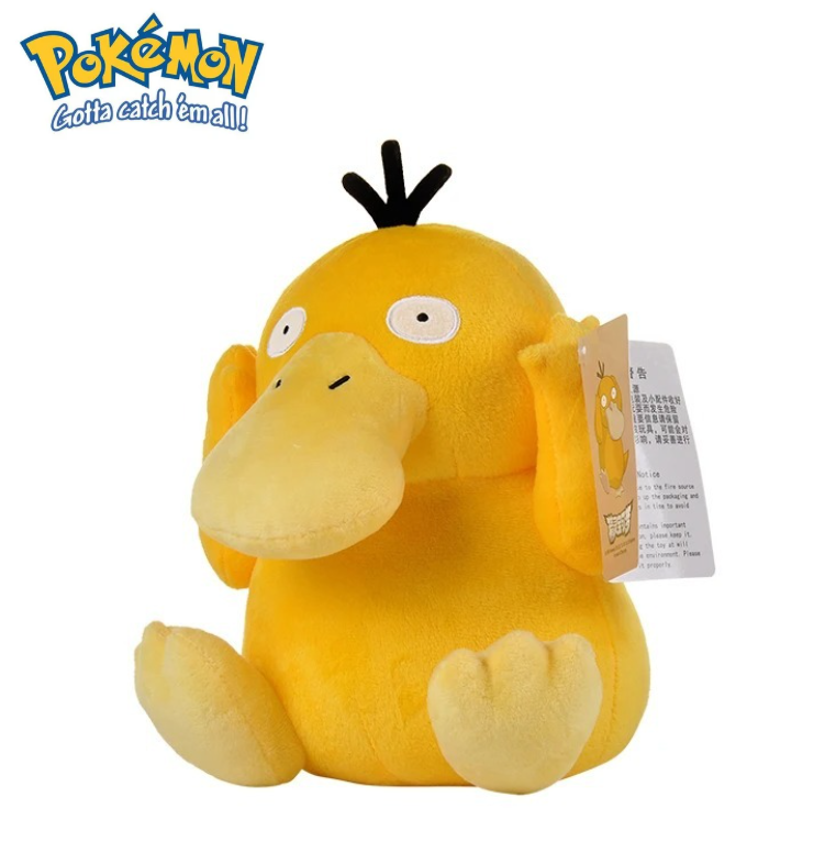 Official Pokémon Psyduck Premium Cotton Plush by Titantoons – 10-Inch