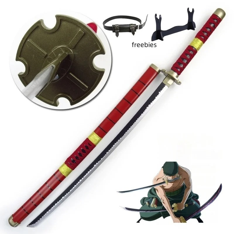 One Piece: Roronoa Zoro 41-Inch Authentic Replica Bamboo Katana