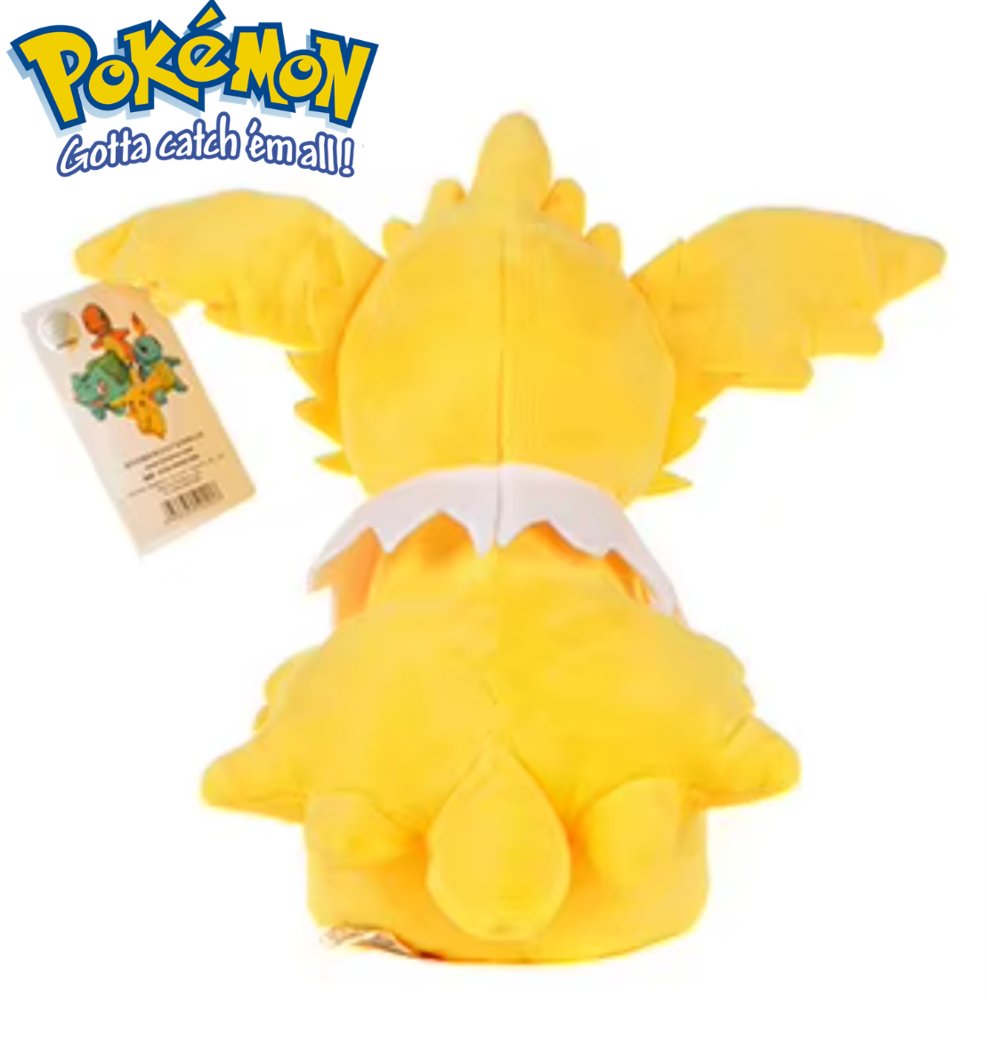 Official Pokémon Jolteon Premium Cotton Plush by Titantoons – 11-Inch