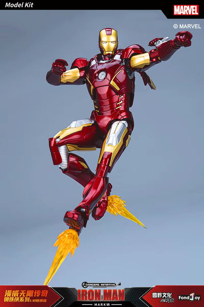 Marvel Studios Iron Man (Hall of Armor Series: MK1 to MK7 Independent Releases & Definitive All-In Bundle) 1/12 Scale Premium Action Figures by FondJoy