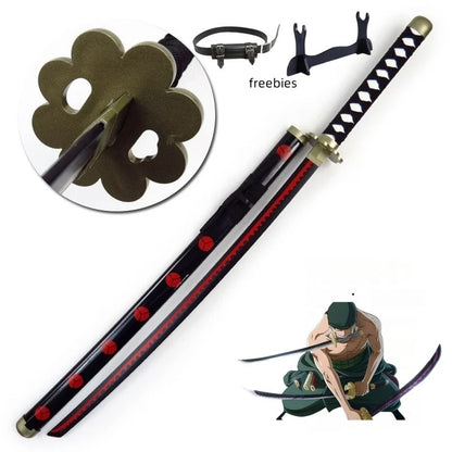One Piece: Roronoa Zoro 41-Inch Authentic Replica Bamboo Katana