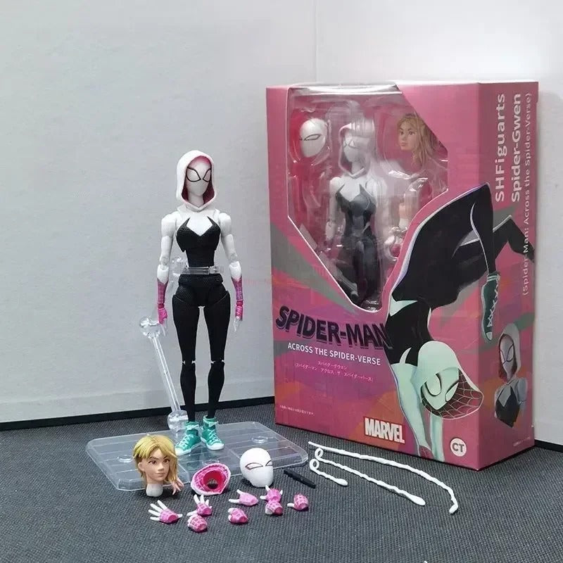 Spider-Man: Across The Spider-Verse 1/12 Scale Collectible Action Figures by CT Toys box